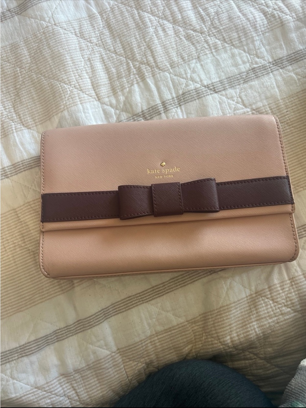 Kate Spade Kirk park saffiano Veronique crossbody